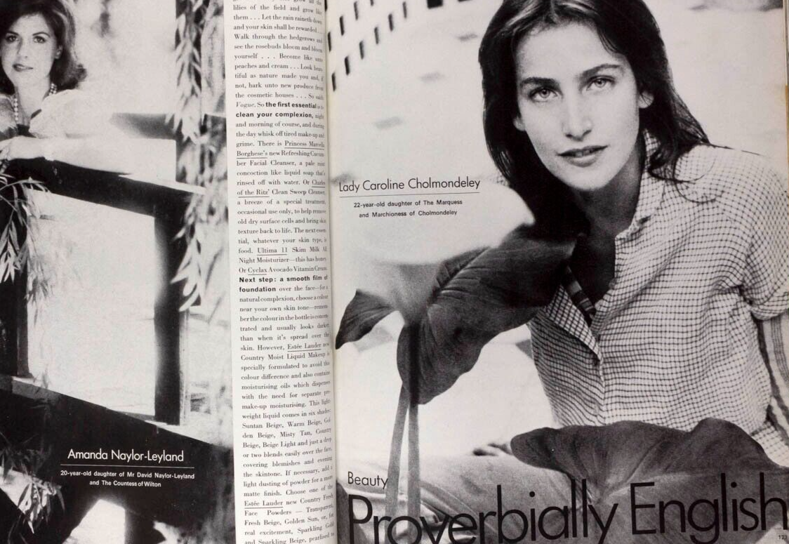 Zandra Rhodes NORMAN PARKINSON Apollonia BILL GIBB Wallis Franken MEN vtg VOGUE