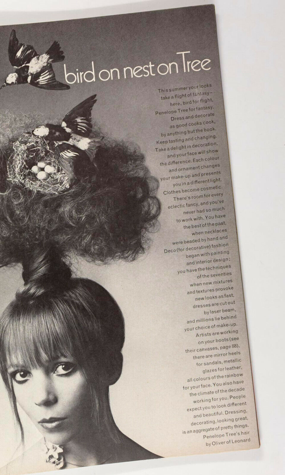 Maudie James PENELOPE TREE Horst OSSIE CLARK Irving Penn MEN IN Vogue June 1970