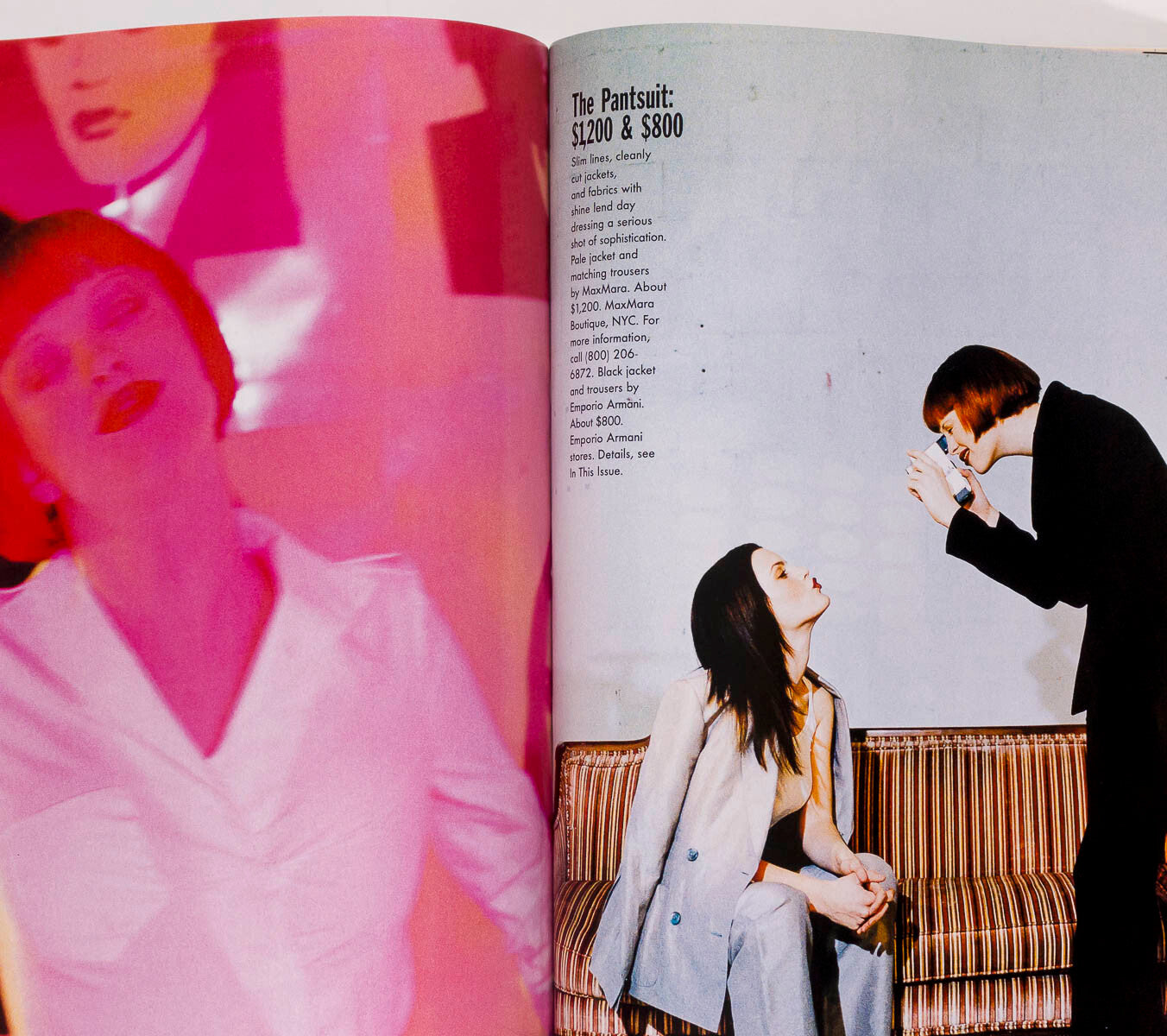 Spice Girls PATSY KENSIT Vogue magazine January 1998 Stella Tennant KAREN ELSON