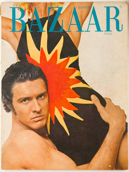 SWIMWEAR Bob Krieger HARPER'S BAZAAR ITALIA magazine June 1969 vtg 60s fashion