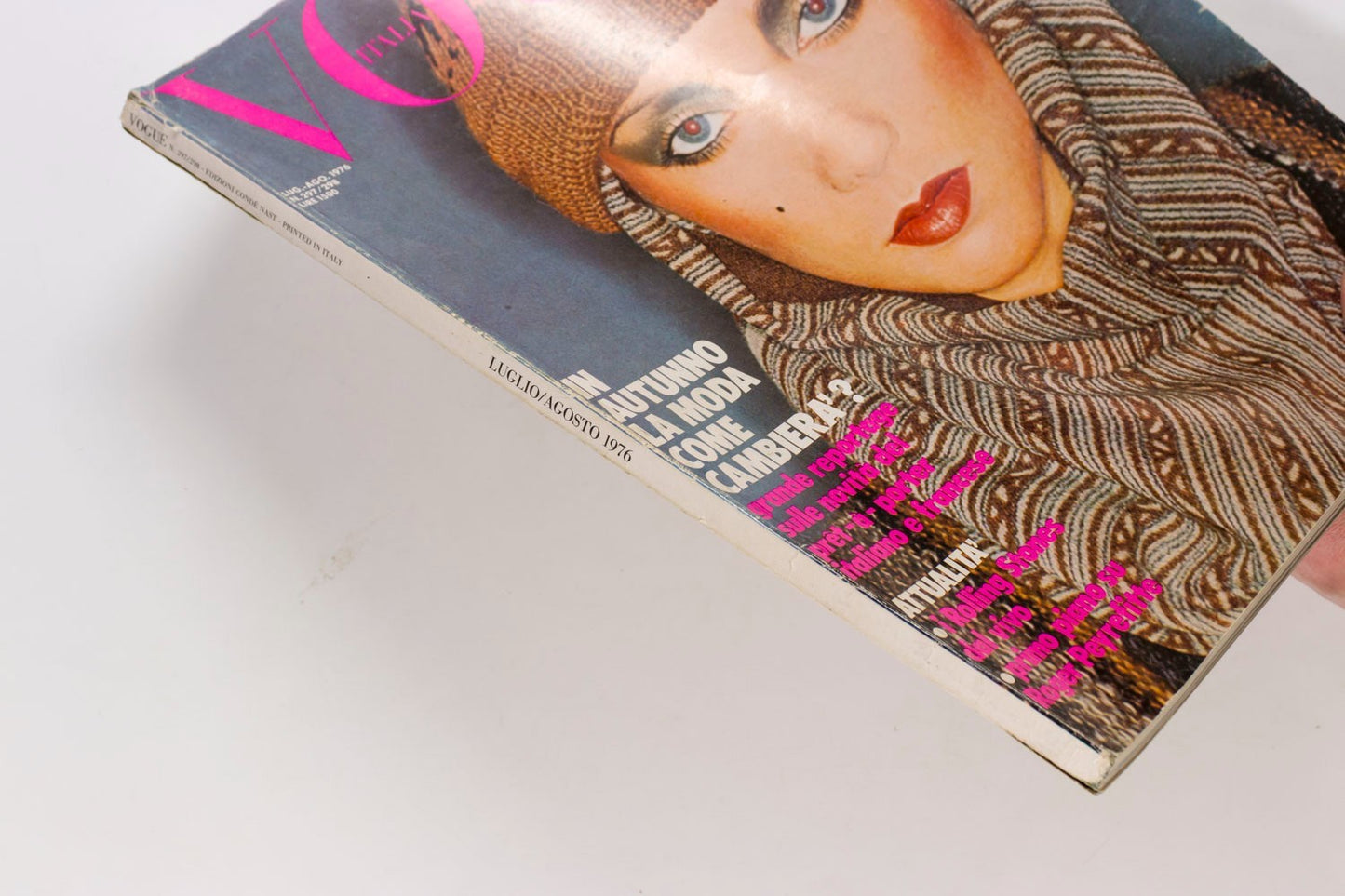 MOYRA SWAN Bill Cunningham ROLLING STONES Vogue Italia July 1976 Parkinson JCDC