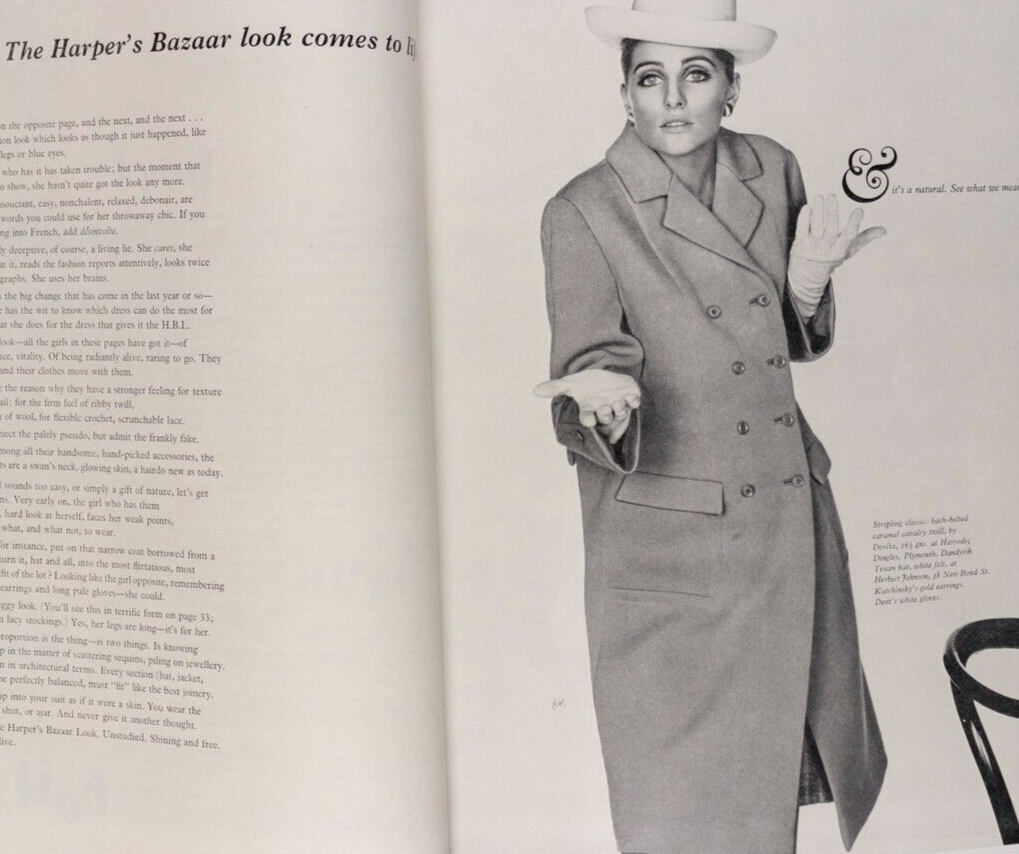 Celia Hammond JILL KENNINGTON Grace Coddington HARPERS Feb 1965 Melina Mercouri