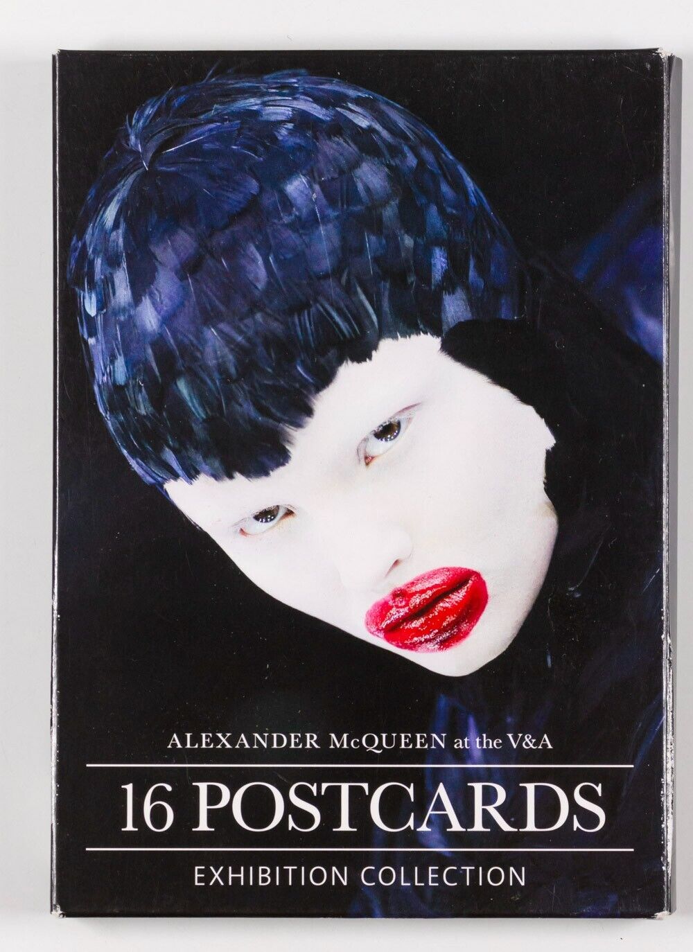 Alexander McQueen POSTCARD book V&A Exhibition HORN OF PLENTY Kate Moss 16 CARDS