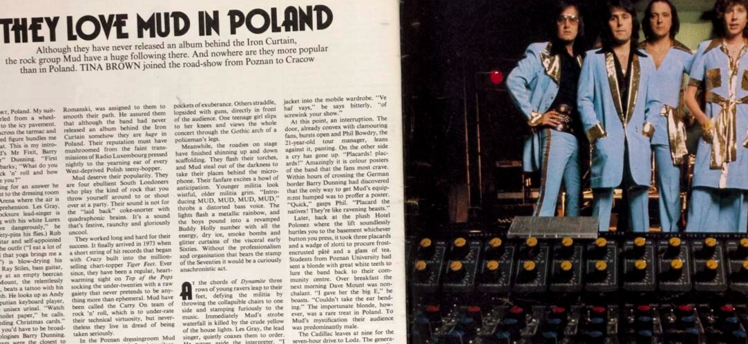 MUD in POLAND Tina Brown TELEGRAPH magazine 19 March 1976 Les Ballets Trockadero