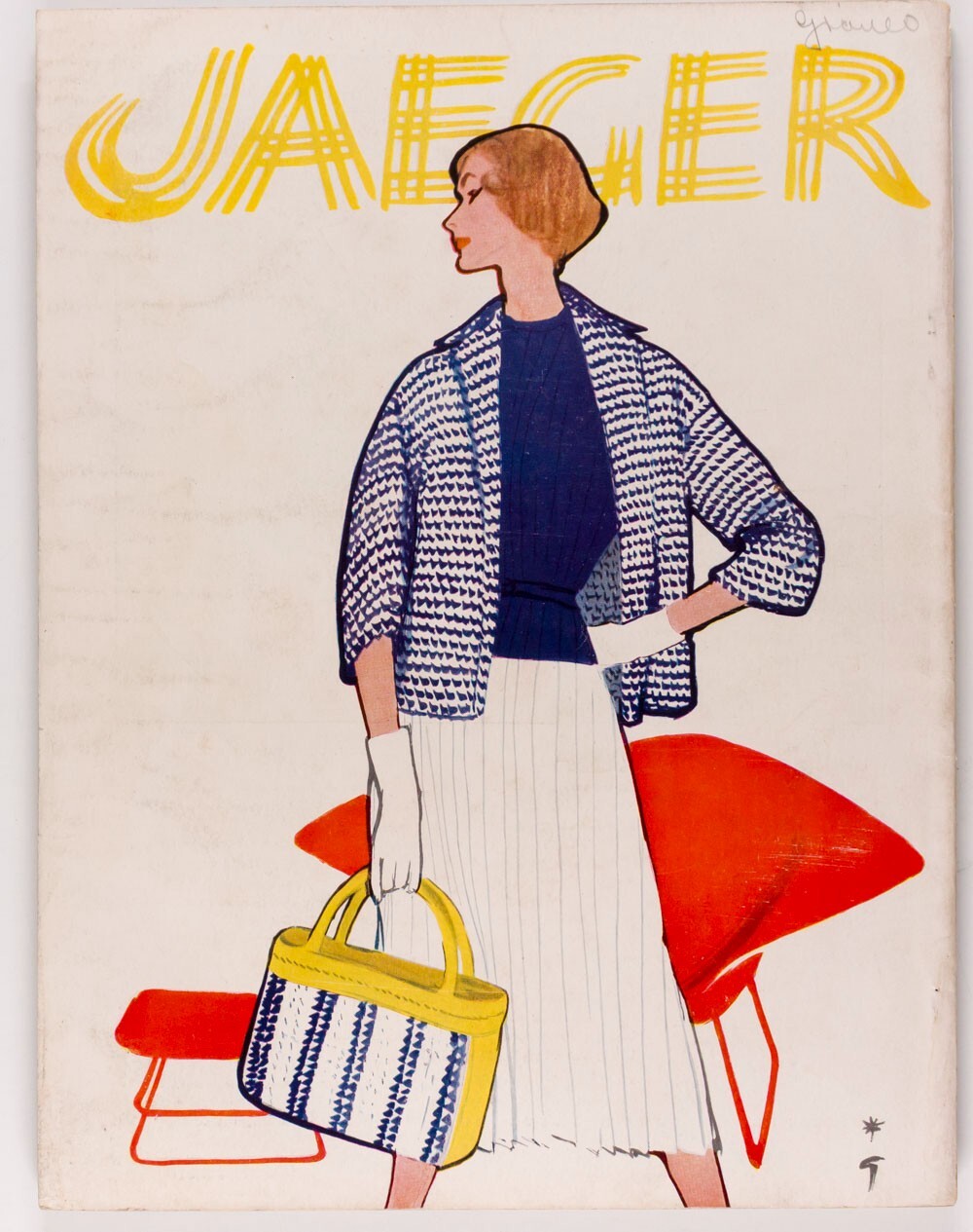 NORMAN PARKINSON Wenda CARL ERICKSON Vogue May 1957 Colette RENE GRUAU Stemp VTG