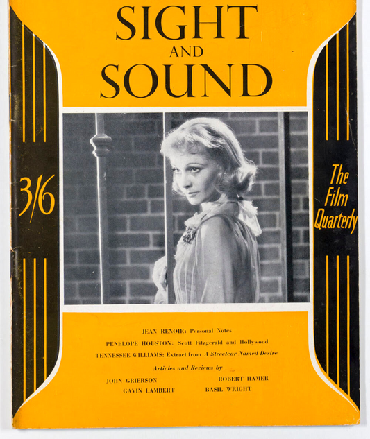VIVIEN LEIGH as BLANCHE DUBOIS Jean Renoir JOAN CRAWFORD  Sight & Sound magazine