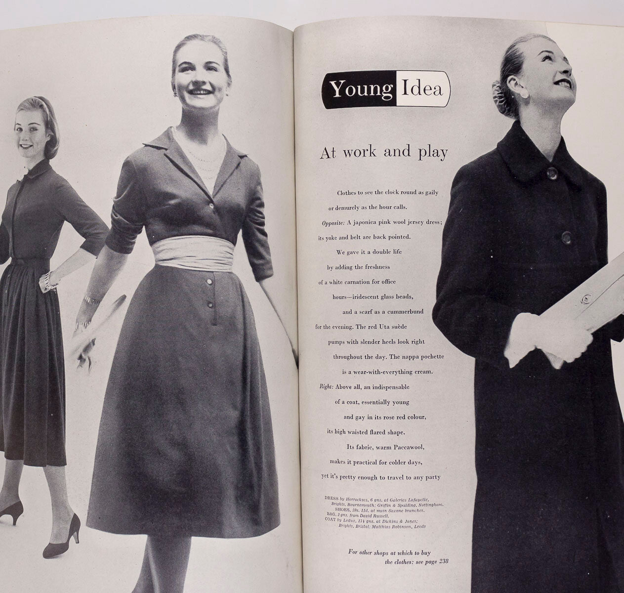 NORMAN PARKINSON Marilyn Monroe LAURENCE OLIVIER Dior STEMP September 1956 Vogue