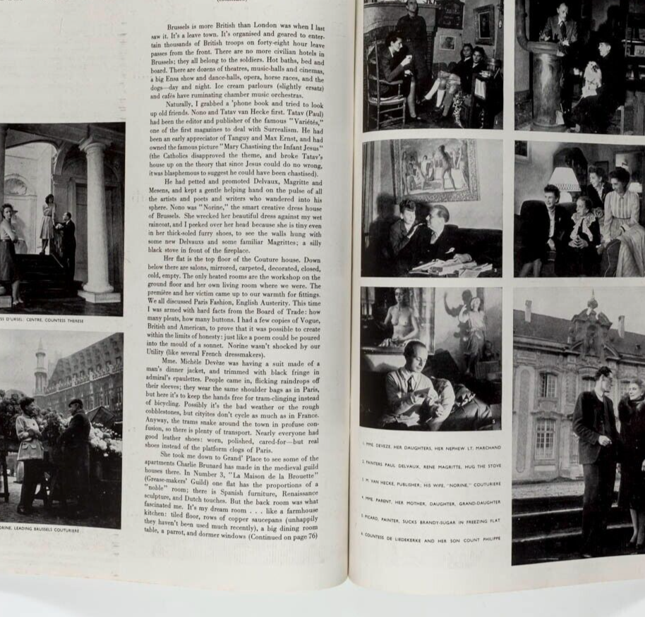 LEE MILLER Norman Parkinson CECIL BEATON Vogue February 1945 80th birthday gift