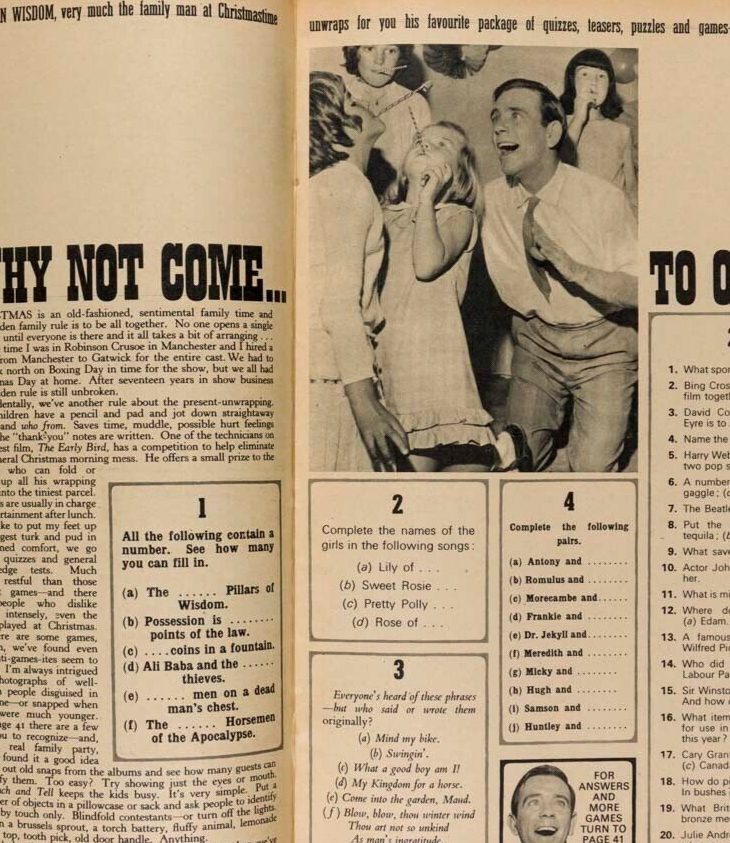 Nicole de Lamarge THUNDERBIRDS Norman Wisdom DIANA RIGG Everywoman Magazine 60s