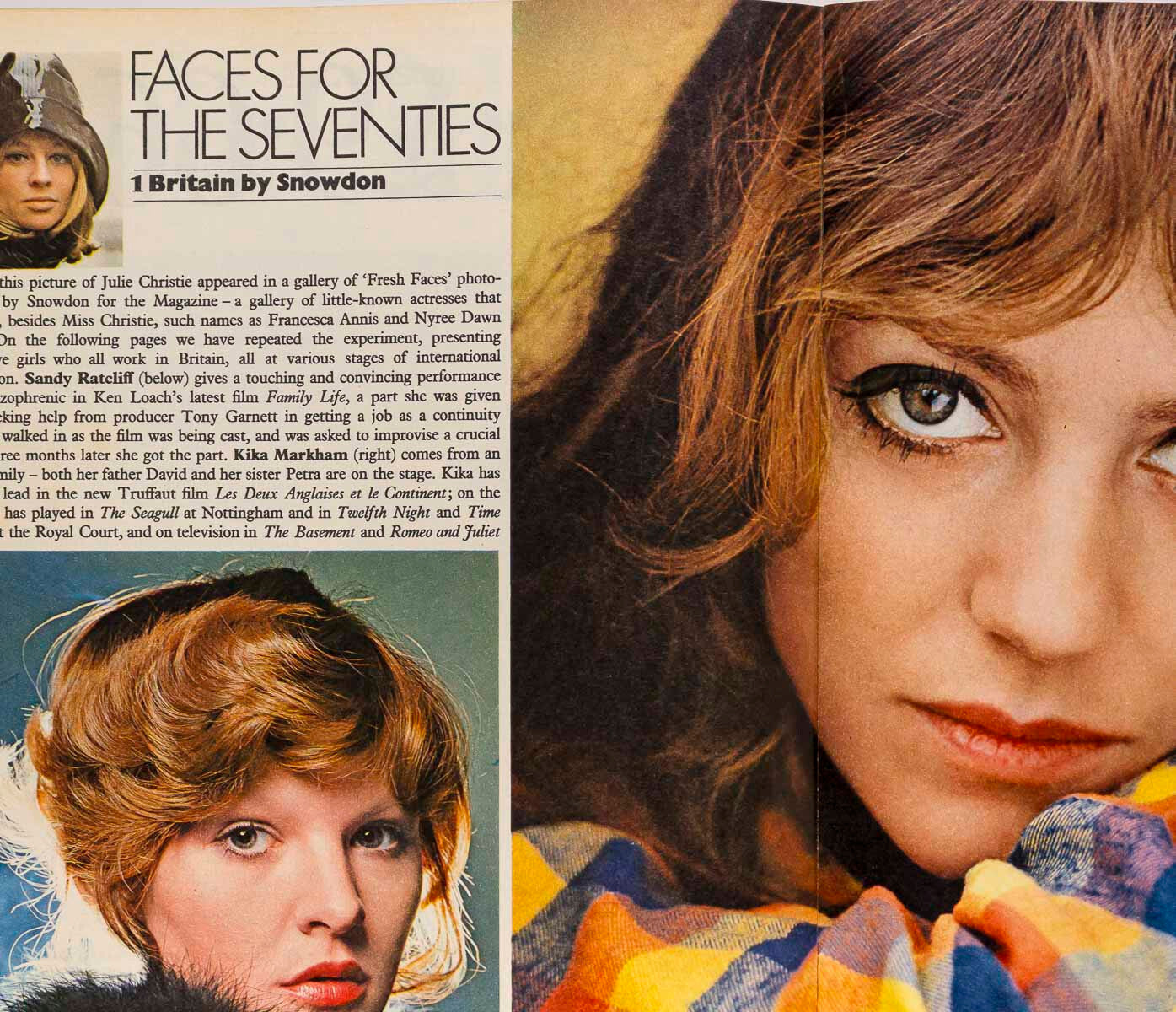 Diana Vere KIRI TE KANAWA Kika Markham BARBARA BACH The Sunday Times magazine UK