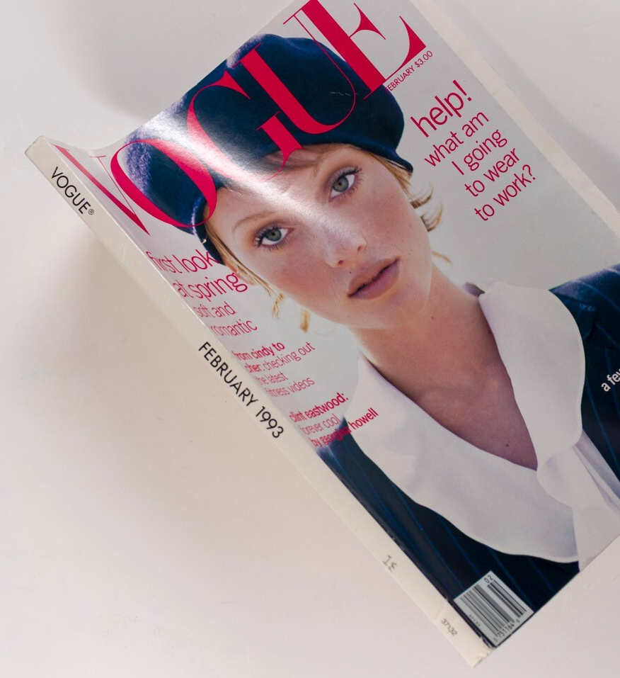 Amber Valletta ANNA NICOLE SMITH Helena Christensen VOGUE June 1993 Turlington