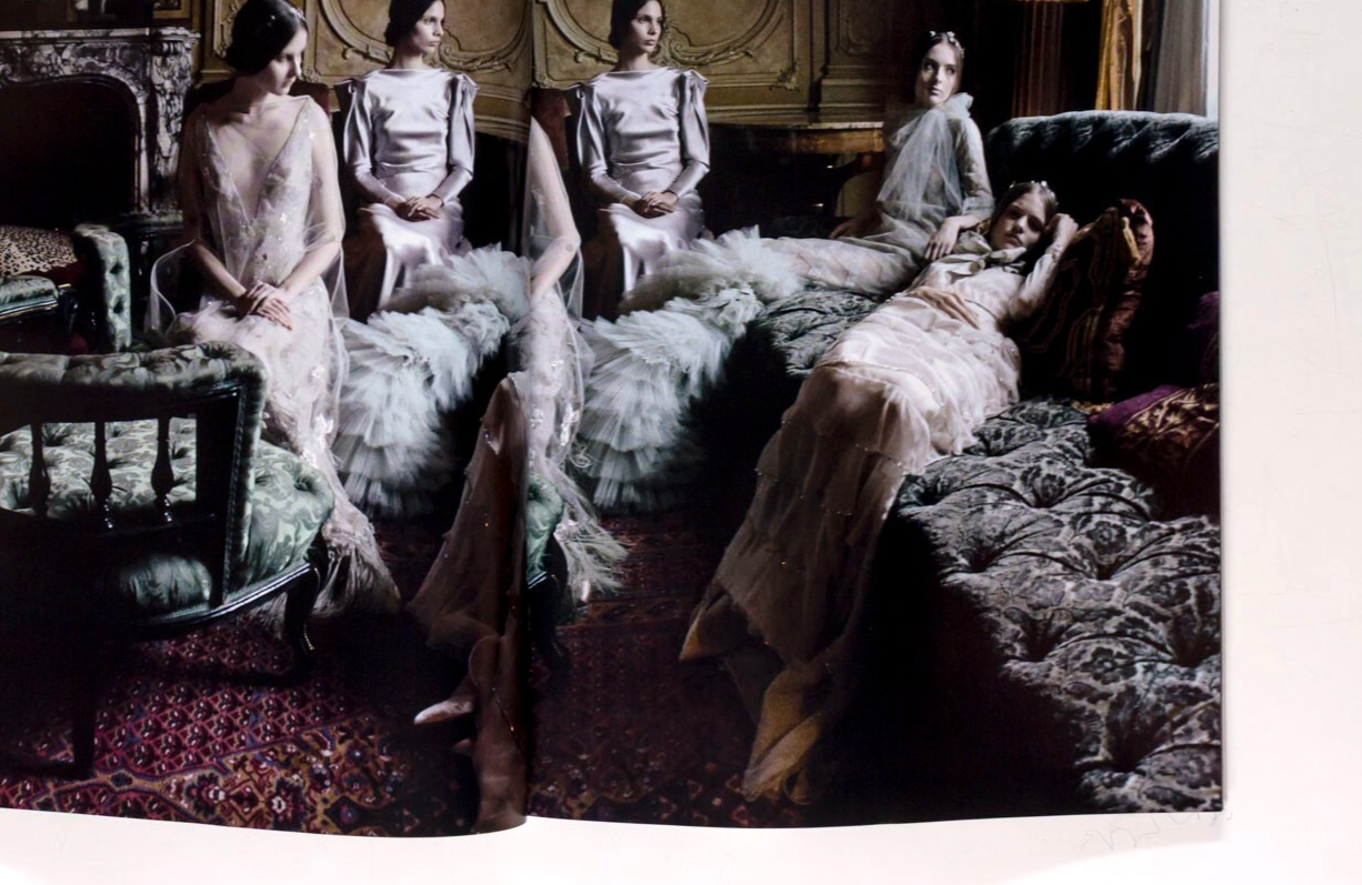 Frida Gustavsson DEBORAH TURBEVILLE Tim Walker VOGUE ITALIA Sept 2011 ROVERSI