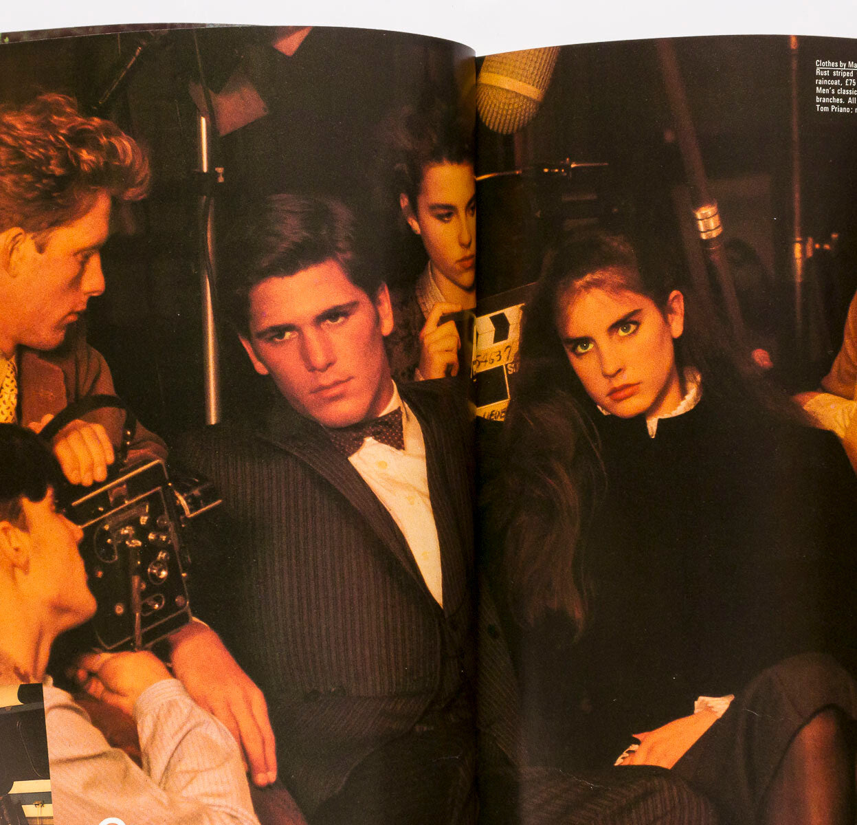 BRUCE WEBER Rowan Atkinson PARIS COUTURE Princess Diana GIANNI VERSACE vtg VOGUE