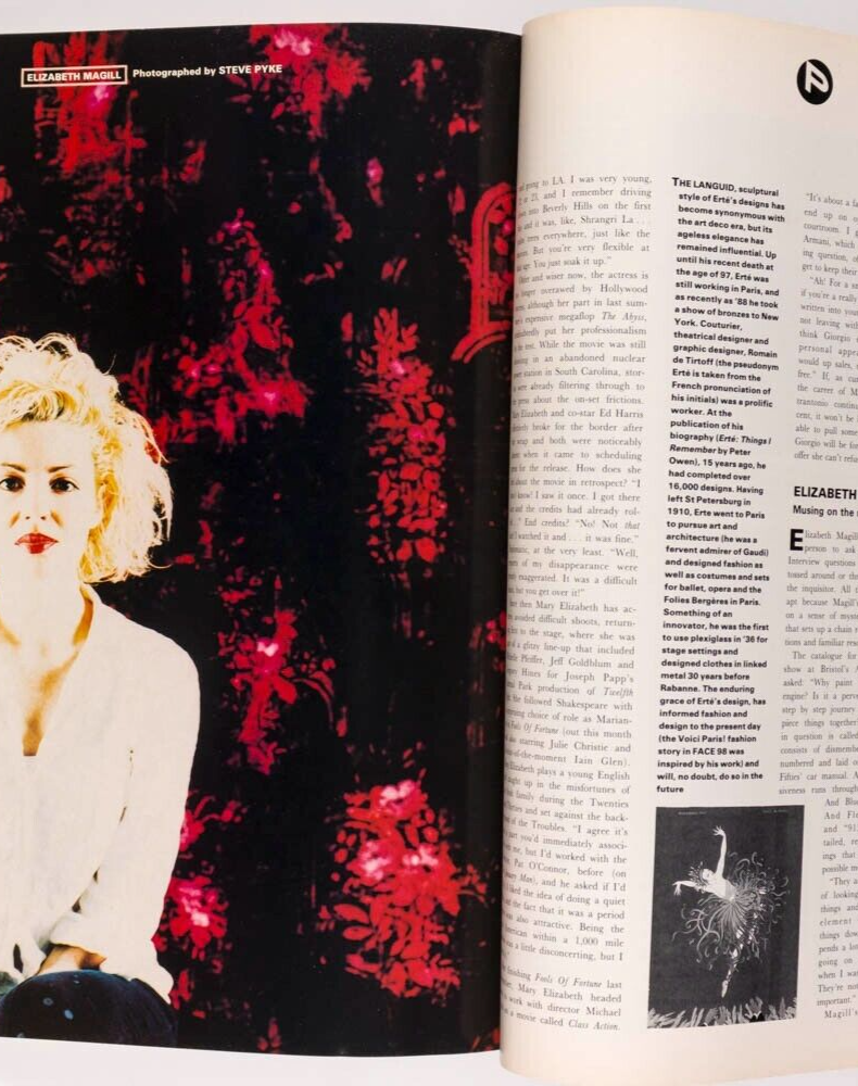 Kate Moss CORINNE DAY John Waters THE FACE magazine 1990 July MARSHALL JEFFERSON