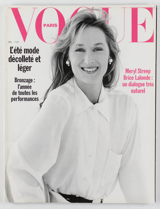 MERYL STREEP Paris Is Burning LINDA EVANGELISTA Peter Lindbergh GAULTIER Vogue