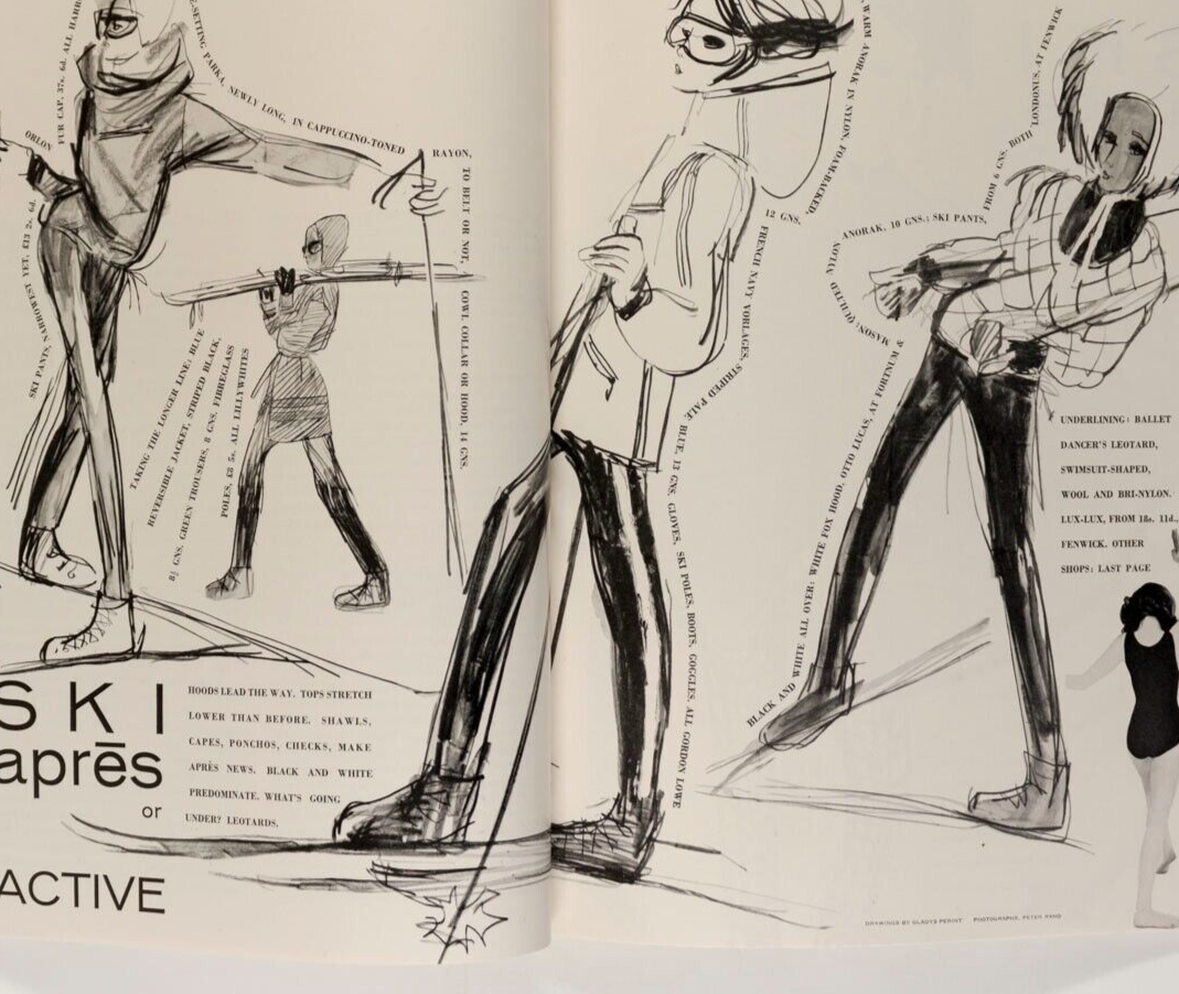 Anne Gunning PAULINE BOTY Jean Shrimpton VOGUE magazine GLADYS PERINT PALMER vtg