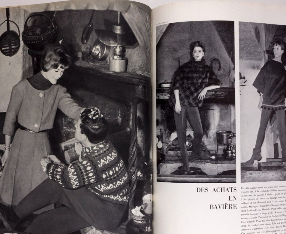Anna Bjorck JOSPHINE BAKER Gruau PARIS VOGUE Nov 1960 Munich DRAZ Klein PEYNET