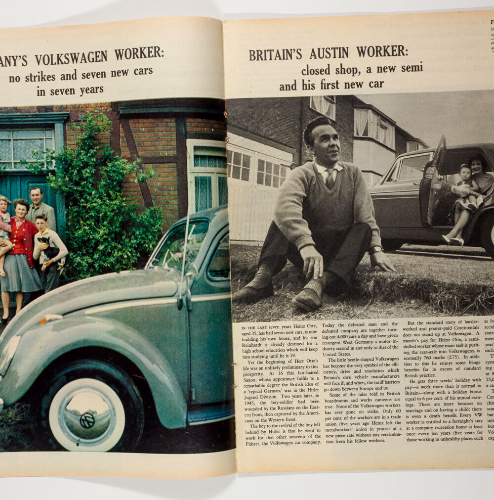 PETER BLAKE Rare Cover PATRICK WARD Europe AUSTIN SUNDAY TIMES magazine 1960's