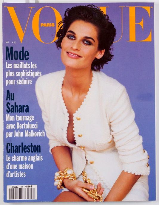 Vanessa Duve TATJANA PATITZ Milla PARIS VOGUE 90 Harry Dean Stanton UMA THURMAN