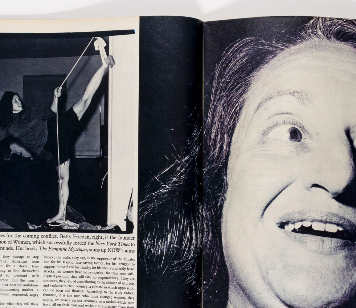 DIANE ARBUS Betty Friedan FEMINISTS Roger Law JOHN BULMER Sunday Times magazine