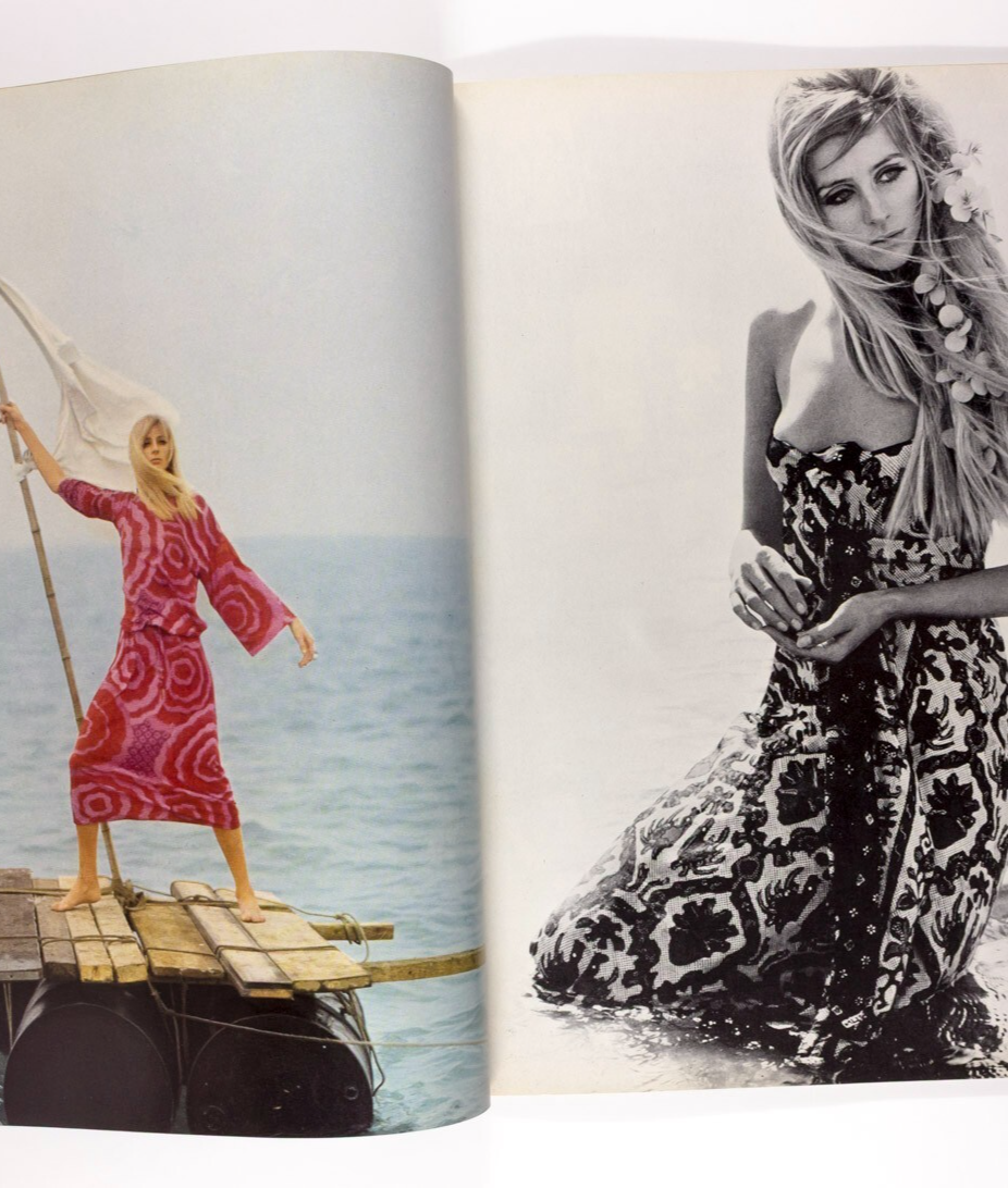 JEAN SHRIMPTON David Hemmings NIVEN Vogue UK July 1966 Veruschka PARKINSON Caron