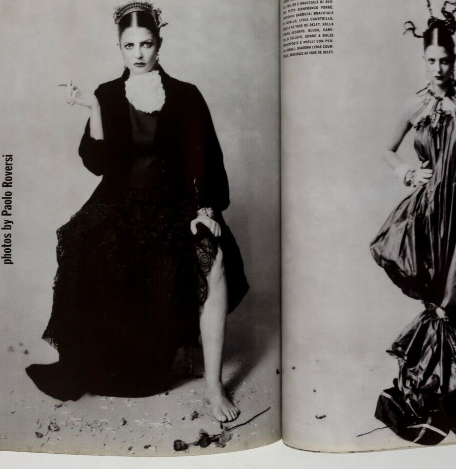 Hannelore Knuts JENNIFER GARNER Chiara Mastroianni VOGUE ITALIA 2001 Bruce Weber