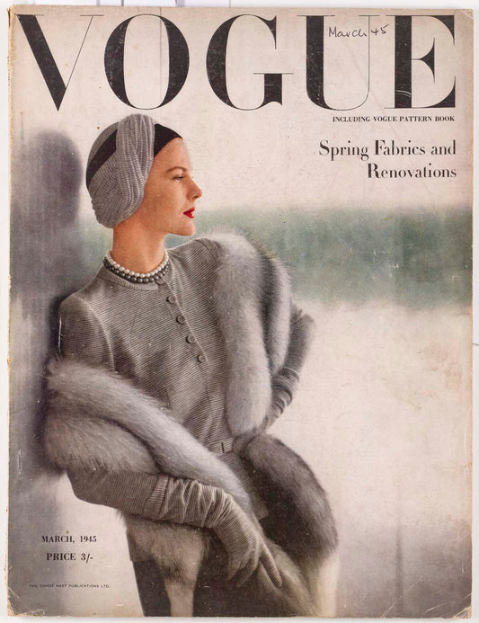 Lee Miller NORMAN PARKINSON Laurence Olivier BEATON Blumenfeld  VOGUE March 1945
