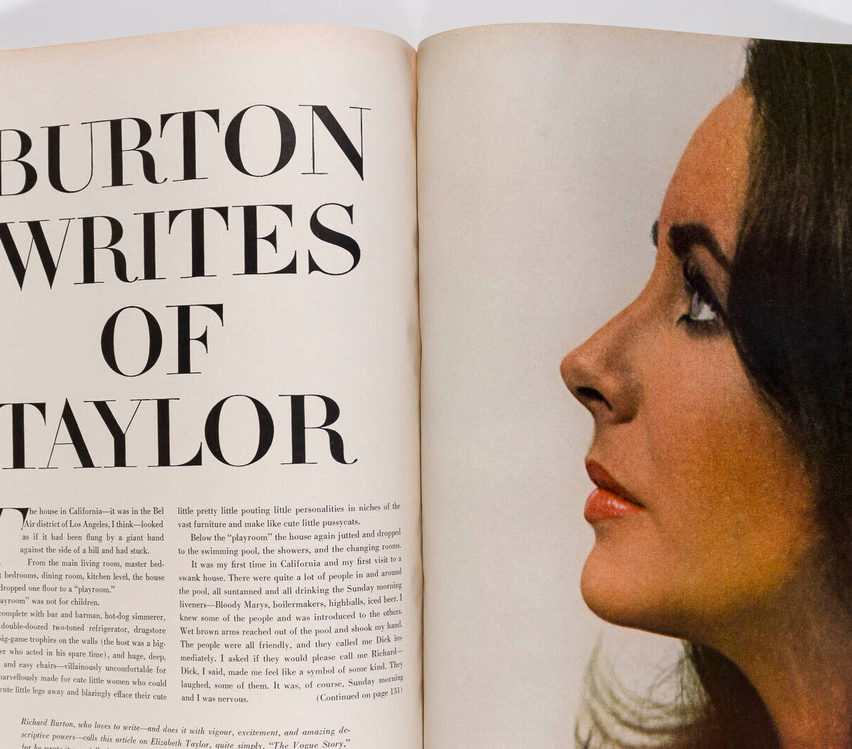 Blow Up WILHELMINA COOPER Veruschka VOGUE March 1965 COURREGES Liz Taylor WARHOL