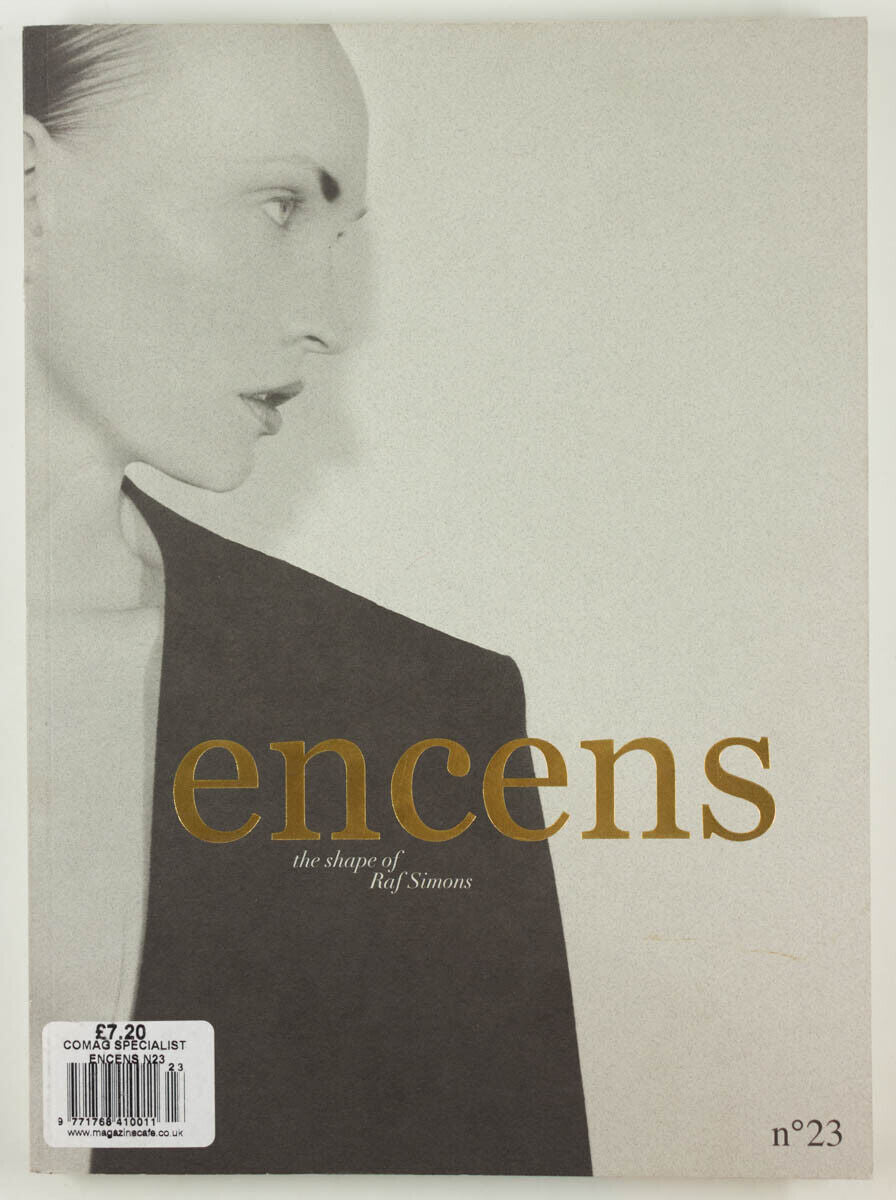 The RAF SIMONS ISSUE Encens magazine no. # 23 Spring Summer 2009 Sybille Walter