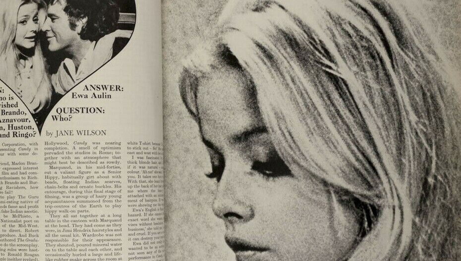 Alexandra Stewart TWIGGY Ewa Aulin INGRID BOULTING John Piper QUEEN magazine 60s