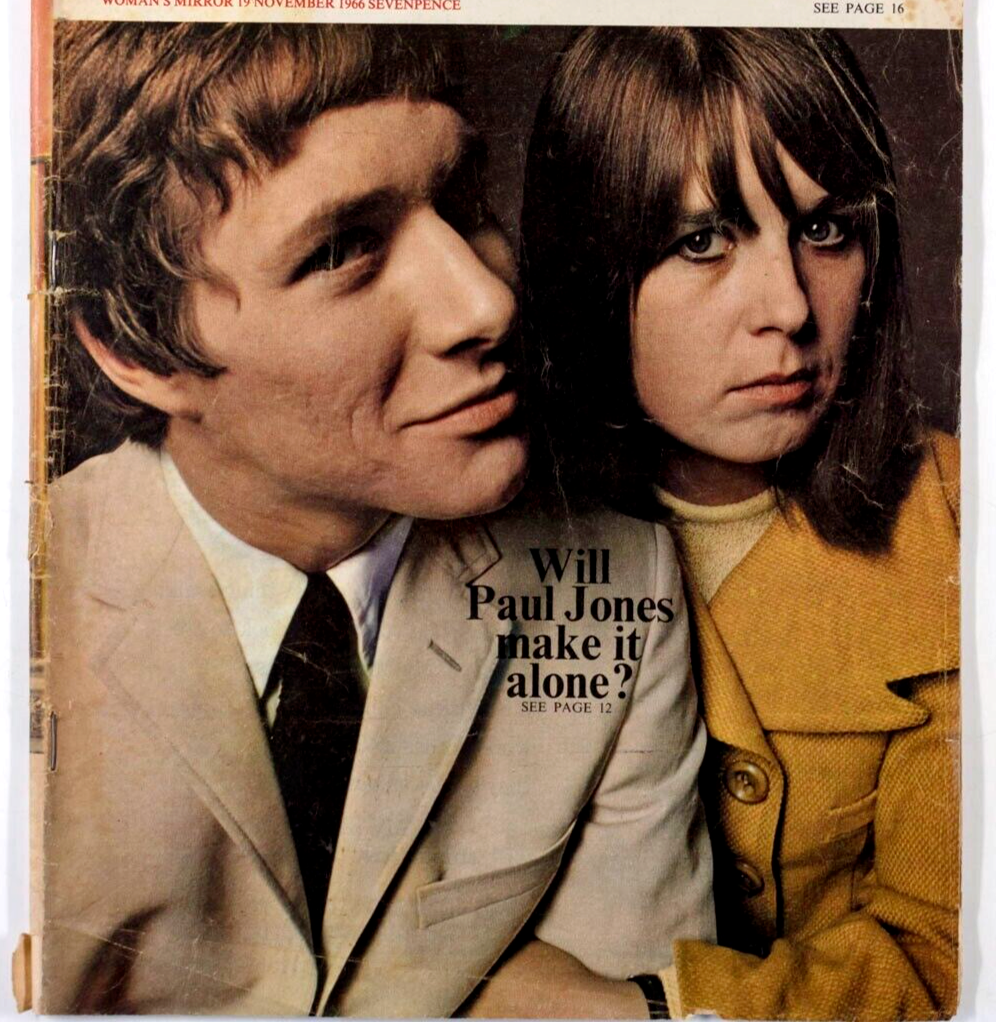 Paul Jones JEAN SHRIMPTON Joanna Lumley SPENCER DAVIS John Goude WM magazine 60s