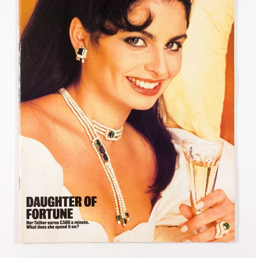 NABILA KHASHOGGI Norman Parkinson FRANCIS BACON Merseyside SUNDAY TIMES magazine