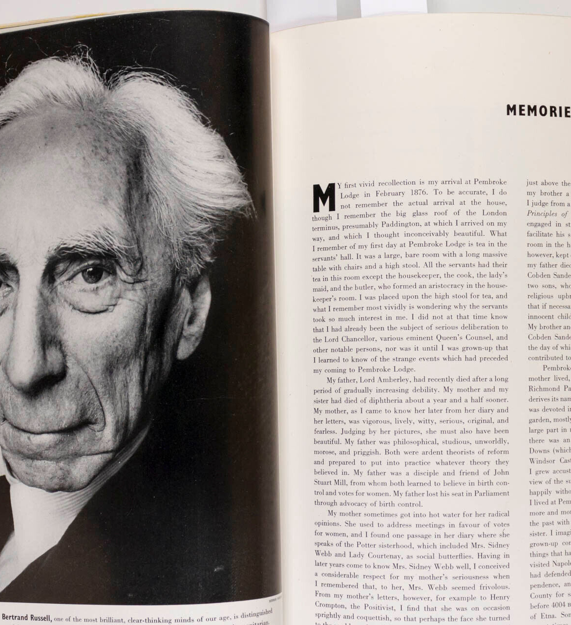 FRANCIS BACON John Deakin CARL GILES Bertrand Russell BRIGHTON Britannica Vogue