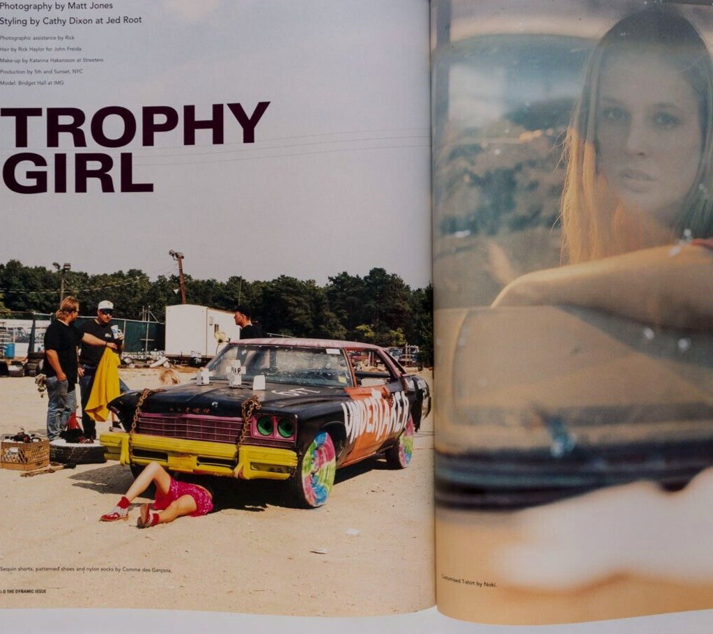 Chloe Sevigny HARMONY KORINE Tony Hawk LOLA SCHNABEL Bridget Hall i-D MAGAZINE