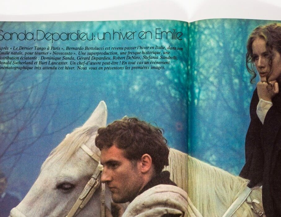 OLIVIERO TOSCANI Elle magazine FRANCE Sep 1975 Courreges DEPARDIEU Knapp PICASSO