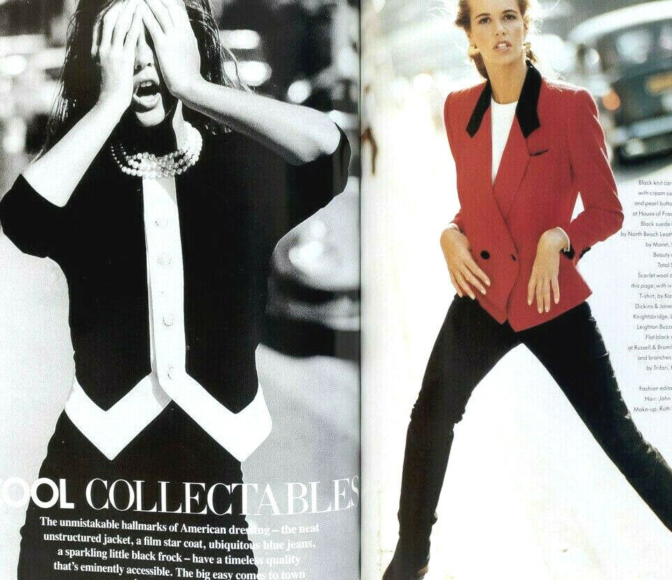 Claudia Schiffer HERB RITTS Tatjana Patitz STEVEN KLEIN Paulina Porizkova VOGUE