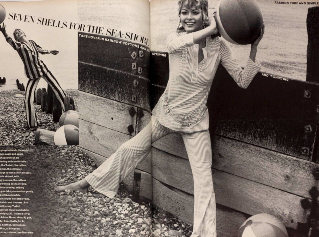 HELMUT BERGER Penelope Tree MORECOMBE & WISE Antonio Lopez INGRID BOULTING Vogue