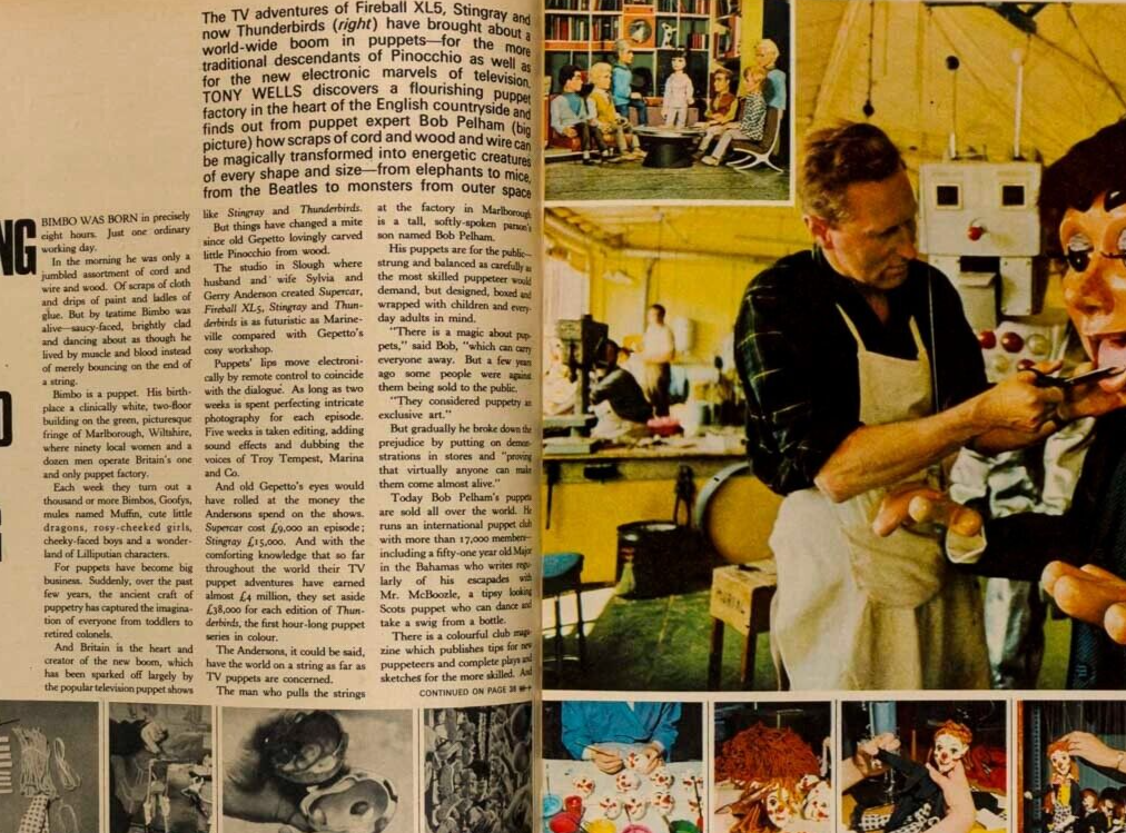 Nicole de Lamarge THUNDERBIRDS Norman Wisdom DIANA RIGG Everywoman Magazine 60s