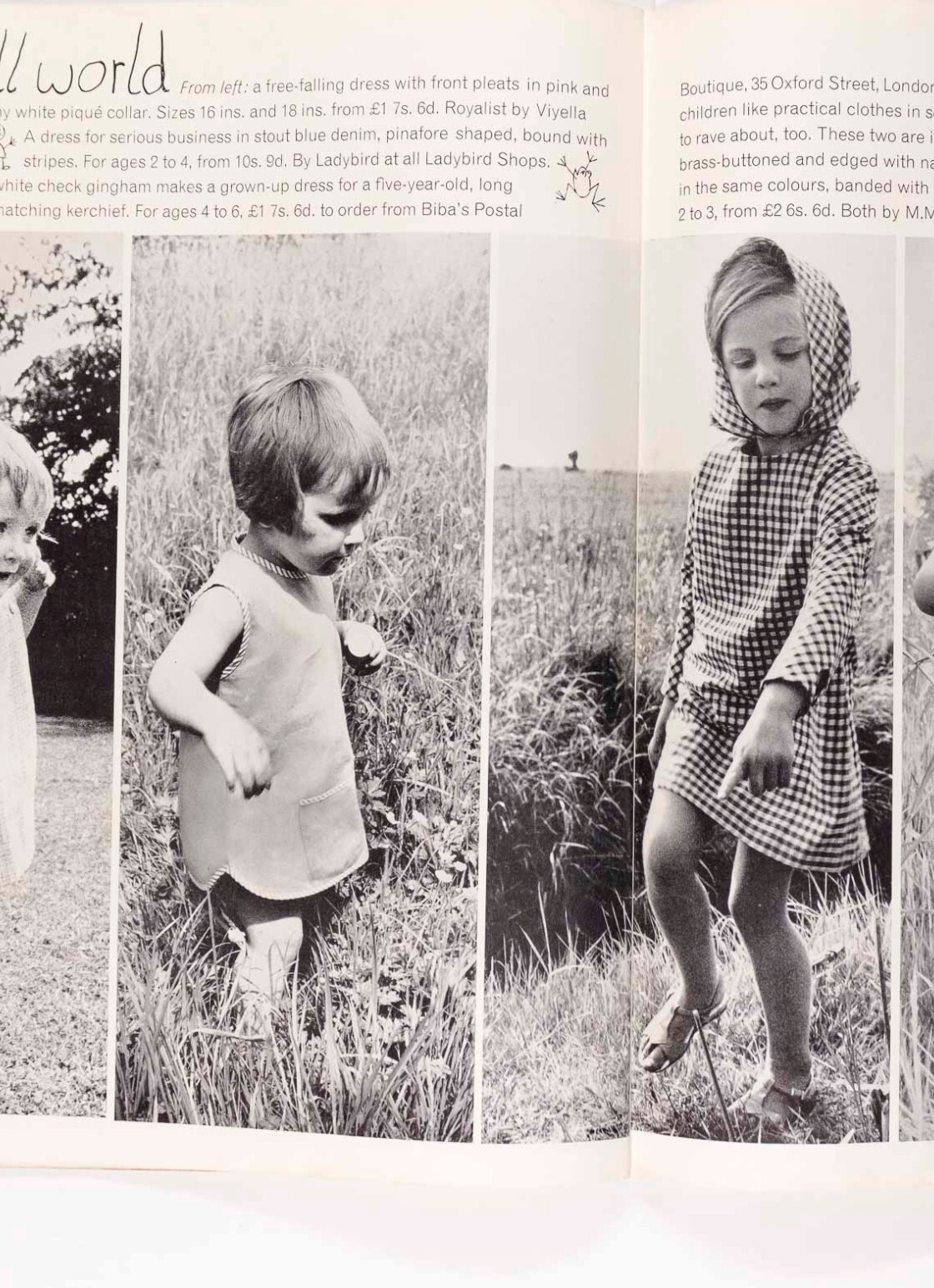 Maggie Smith SOHO Princess Aga Khan BIBA Tatler magazine June 1964 THYSSEN Rada