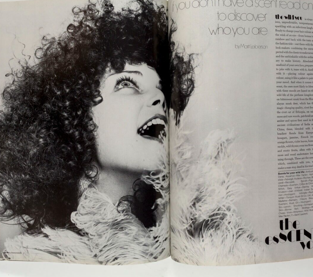 MAUD JAMES Melvin Sokolsky DUANE MICHALS Norman Parkinson VOGUE BEAUTY magazine