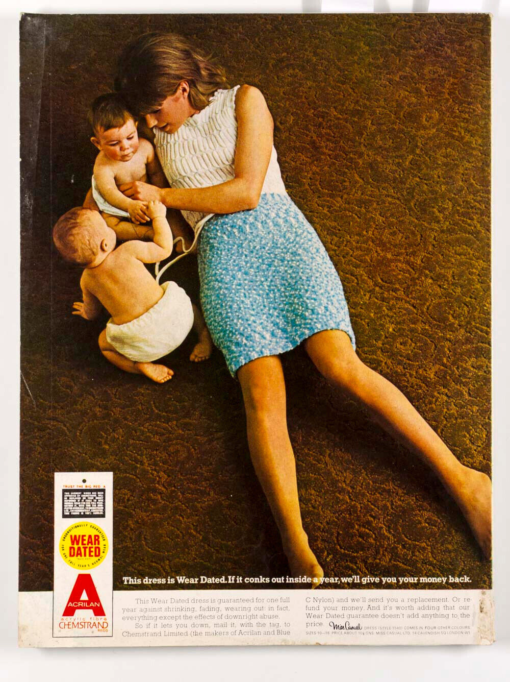 Jill Kennington JEAN SHRIMPTON Twiggy BRITT EKLAND Rudi Gernreich BIBA Vogue vtg