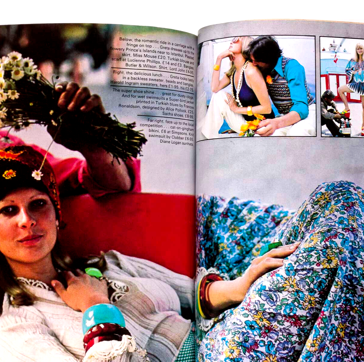 PAULENE STONE Laurence Harvey GRETA NORRIS Cosmopolitan magazine Jul 1972 Twiggy