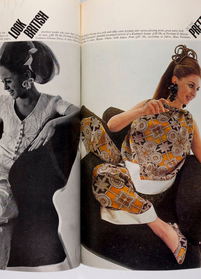 Jean Shrimpton JILL KENNINGTON Lee Radziwill TWIGGY Fiona Campbell-Walter VOGUE