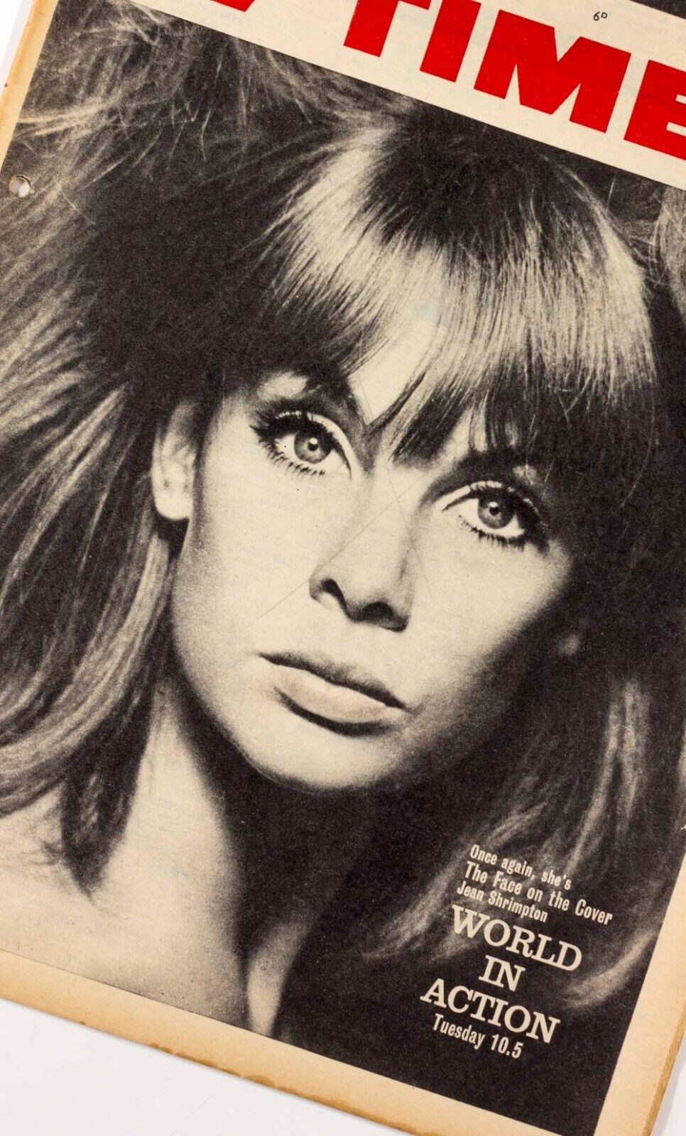 JEAN SHRIMPTON Paul McCartney & father + brother James & Mike TV TIMES MAGAZINE