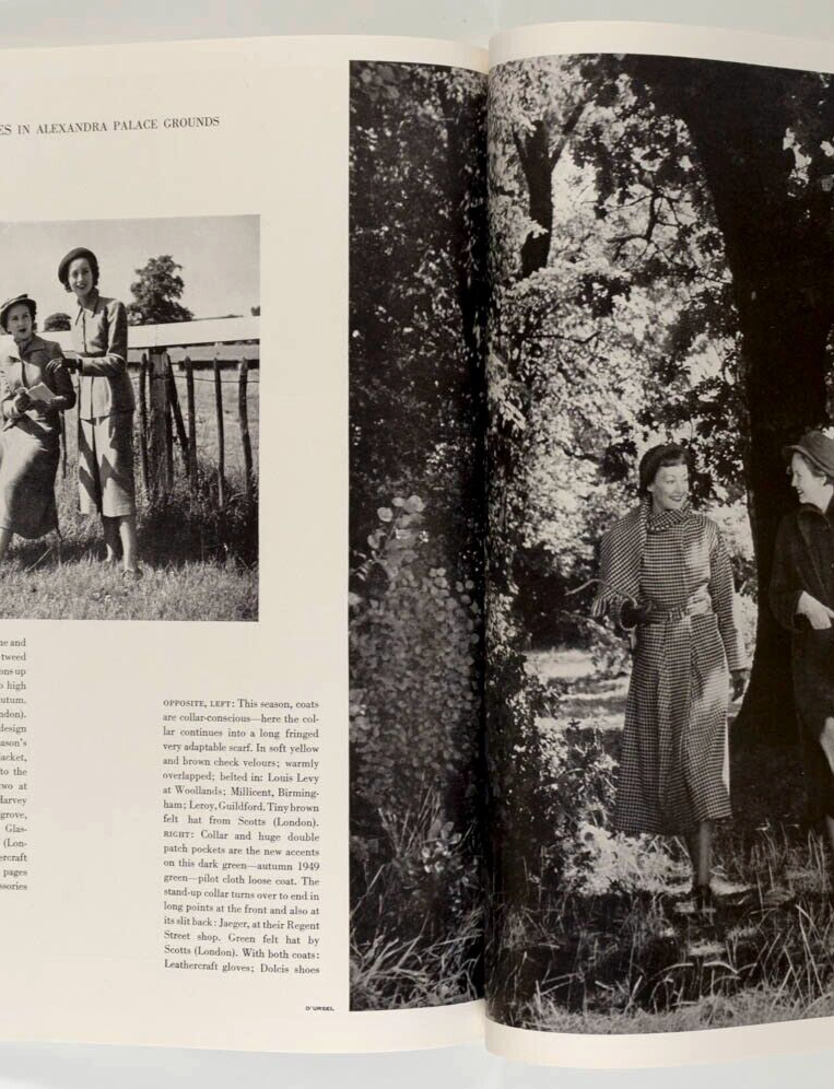 Mary Jane Russell RENE BOUCHE Lee Miller VOGUE October 1949 Margot Fonteyn HORST