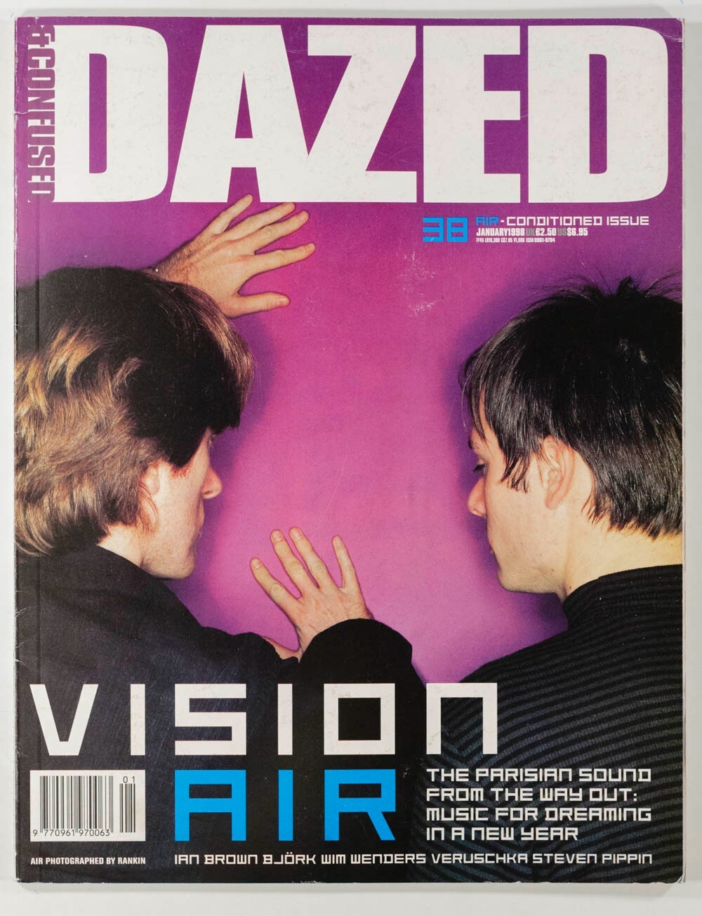 Air BJORK Kate Moss DAZED & CONFUSED January 1998 Veruschka VANESSA BEECROFT vtg