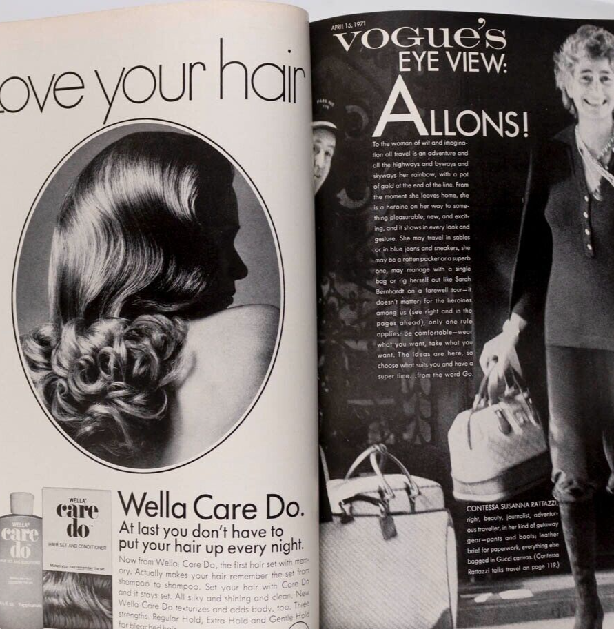 Elizabeth Taylor TALITHA GETTY Avedon VOGUE magazine 1971 April JOE DALLESANDRO