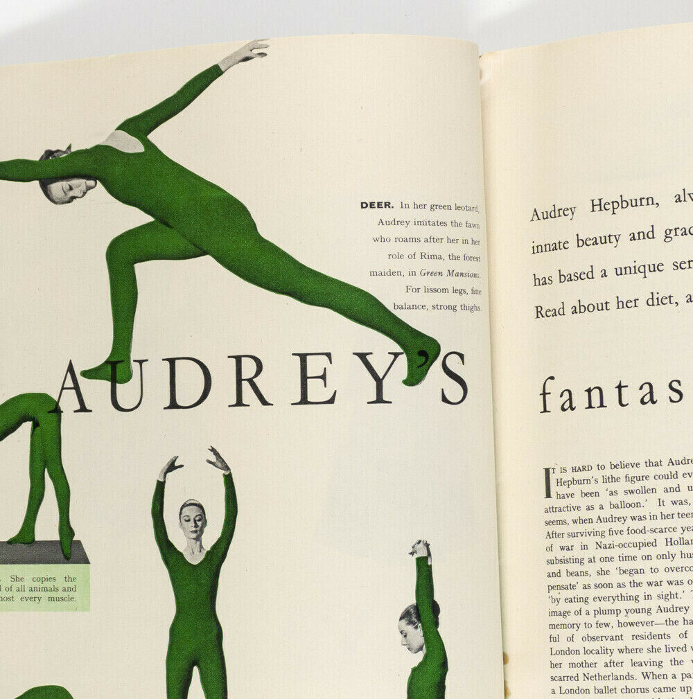 AUDREY HEPBURN Betty Leslie JACKIE RAE Goya BASIL DAVIS Woman & Beauty magazine