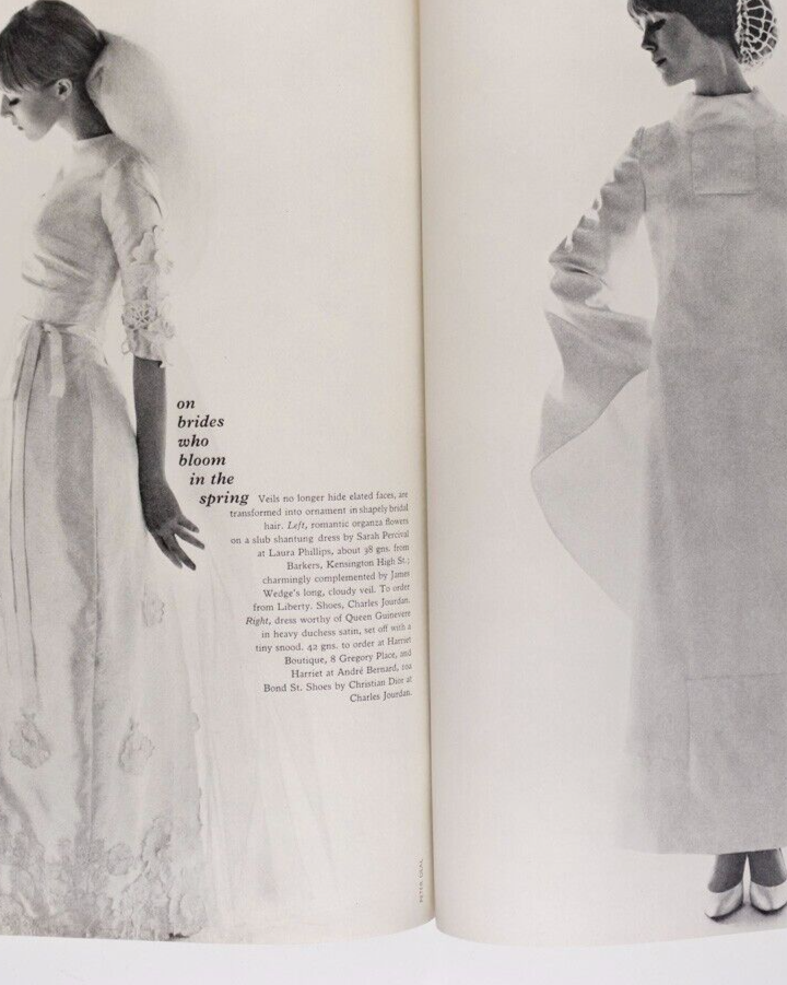 Celia Hammond JILL KENNINGTON Grace Coddington HARPERS Feb 1965 Melina Mercouri