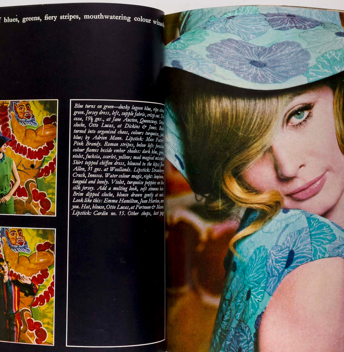 Sue Murray SHRIMPTON Helmut Newton VOGUE April 1965 NORMAN PARKINSON Kennington